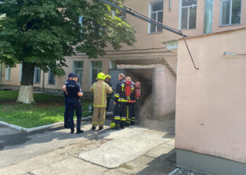 26 de persoane au fost evacuate din spitalul raional Ungheni în urma unui incendiu