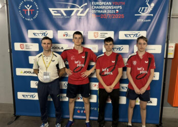Ungheneanul Nichita Mandatari – la Campionatul  European de tenis de masă din Ostrava