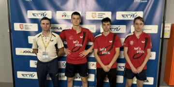 Ungheneanul Nichita Mandatari – la Campionatul  European de tenis de masă din Ostrava