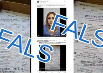 Buletin fals de vot circulă online. CEC demontează imaginile