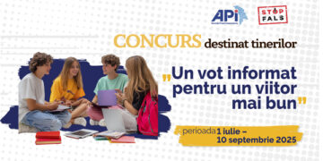 API desfășoară concursul „Un vot informat pentru un viitor mai bun”