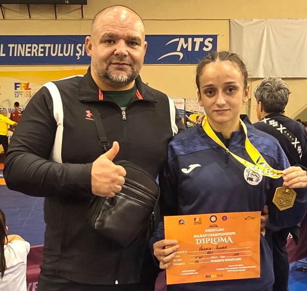 Performanțe balcanice și europene  pentru tinerii luptători din Ungheni