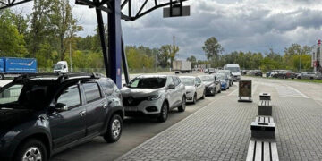 Aglomerație la vama Sculeni