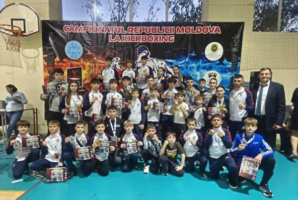 Unghenenii au obținut rezultate remarcabile la Campionatul Republicii Moldova la kickboxing 2025