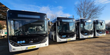 Patru autobuze medii Yutong au ajuns la Ungheni