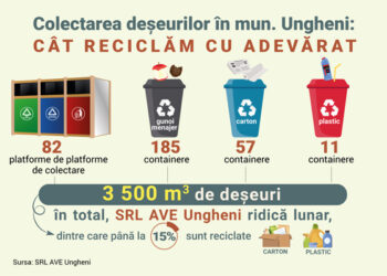 Colectarea selectivă a gunoiului la Ungheni: între lege, practică și provocări