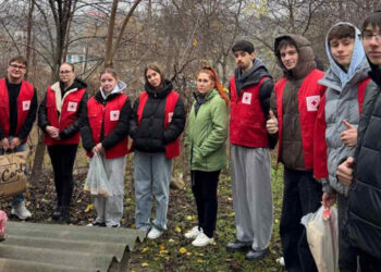 Tinerii din Ungheni, lecție de solidaritate