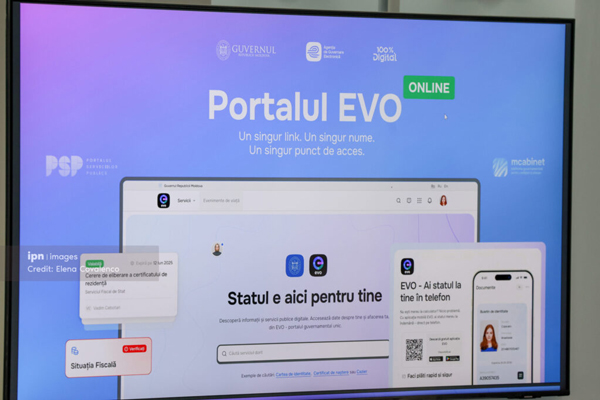 Acces facilitat la servicii publice, prin noul portal evo.gov.md