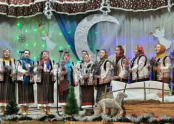 Colindul a unit comunitatea la Festivalul „Hristos Se Naște, Slăviți-L!” de la Pîrlița