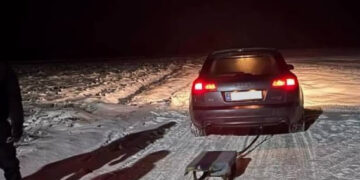 De la joacă la contravenție: sania trasă de mașină, interzisă